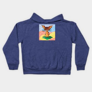 abyssinian cat Kids Hoodie